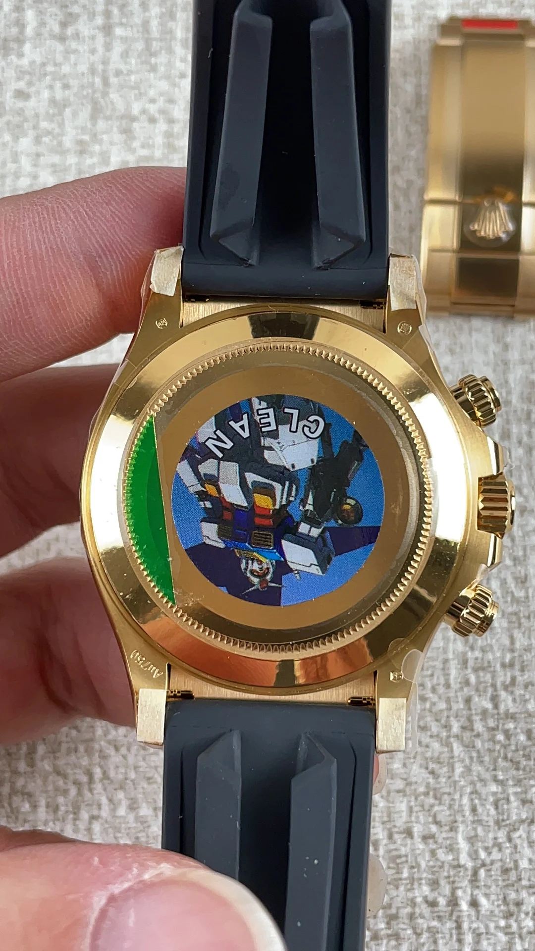 Rolex Daytona Little Monster — photographed off the sweep