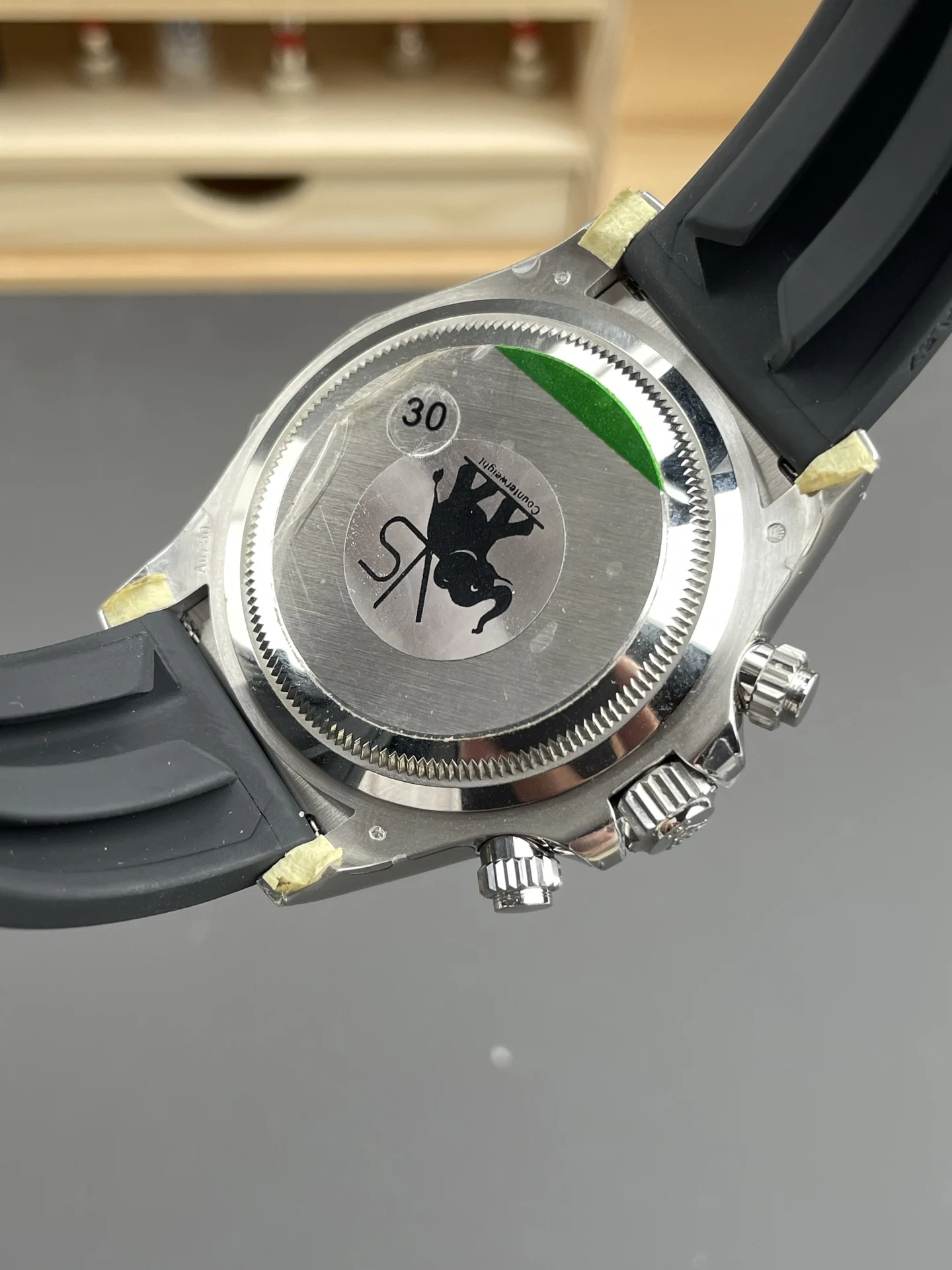 Rolex Daytona Meteorite Grey Dial 40mm — photographed off the sweep