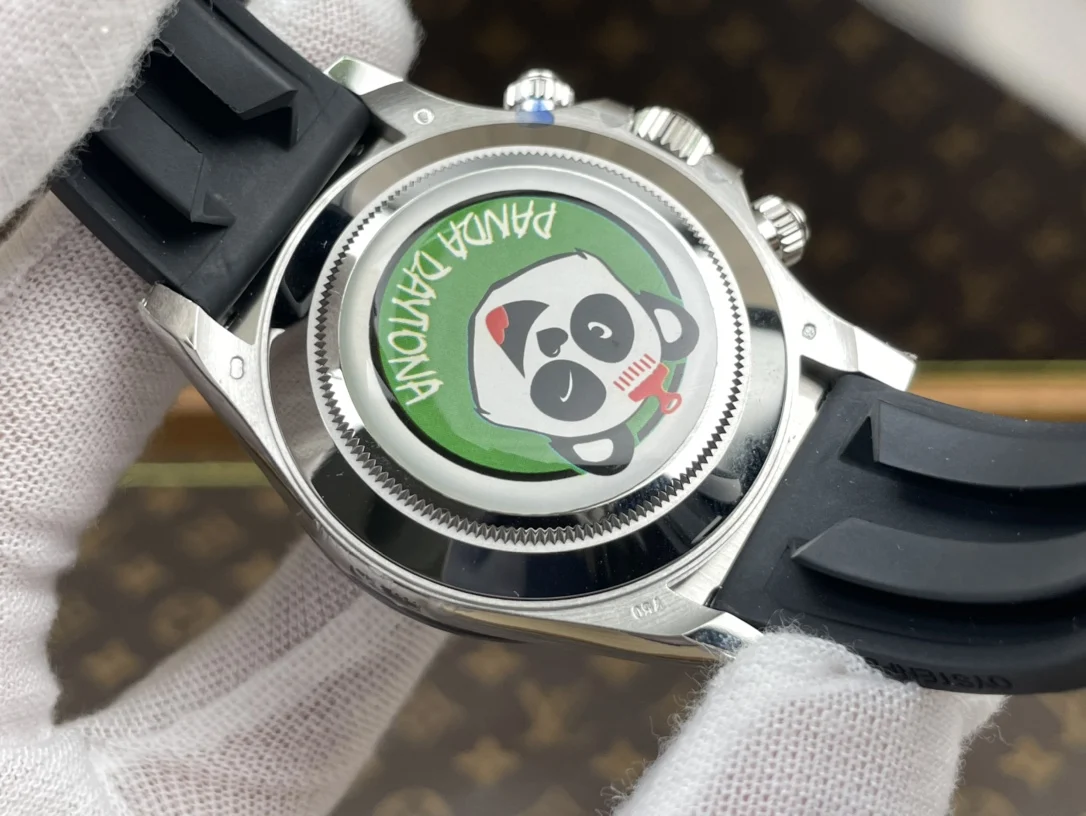 Rolex Daytona Meteorite — photographed off the sweep