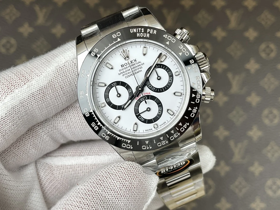 Rolex Daytona Panda — photographed off the sweep