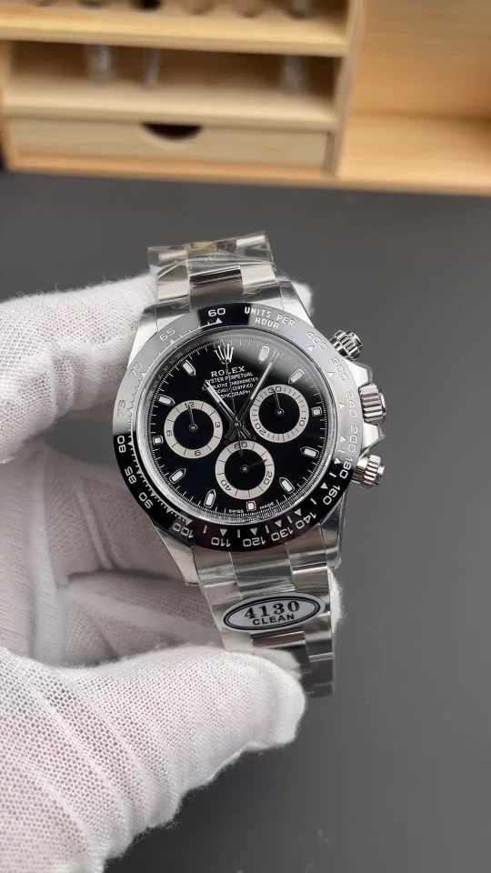 Rolex Daytona Panda Ceramic Black Dial 40mm