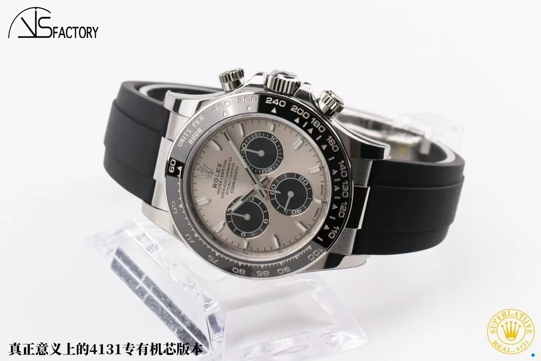 Rolex Daytona Panda Grey Dial — detail