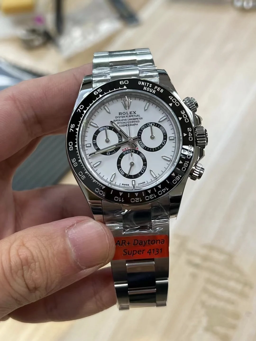 Rolex Daytona Panda White Dial 126500