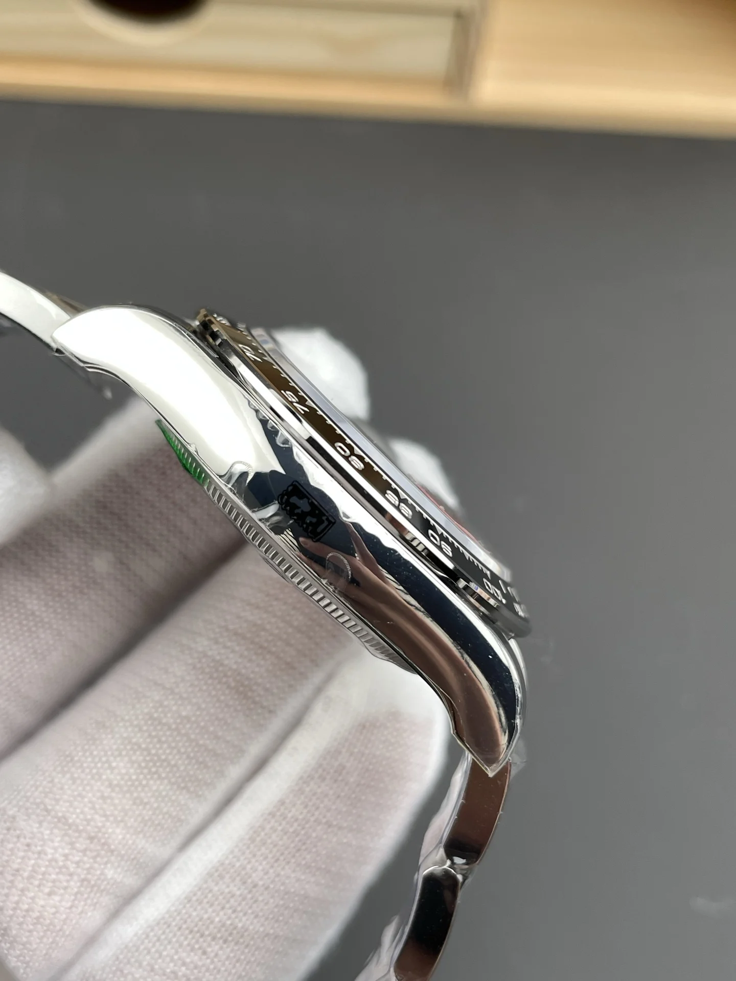Rolex Daytona Panda White Dial — photographed off the sweep