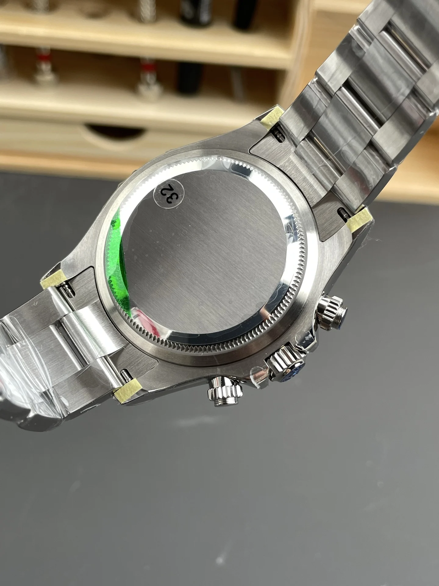 Rolex Daytona Panda White Dial — photographed off the sweep