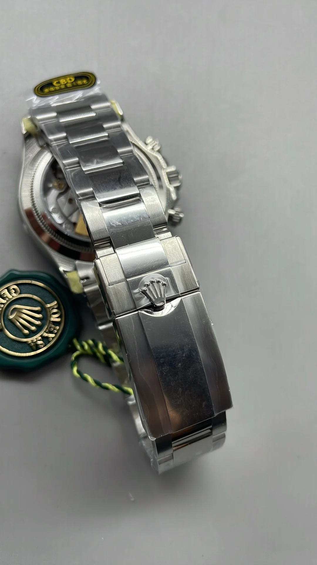 Rolex Daytona Panda — photographed off the sweep