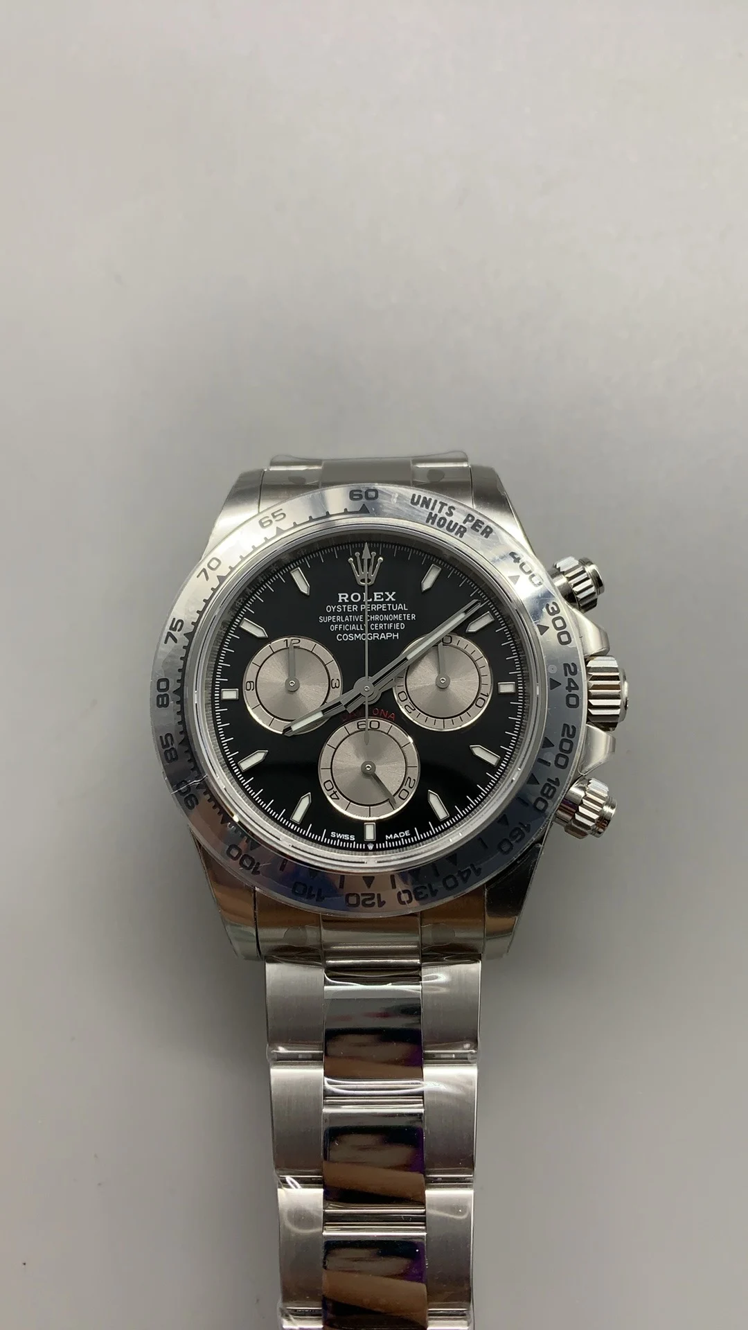 Rolex Daytona Platinum Black Dial