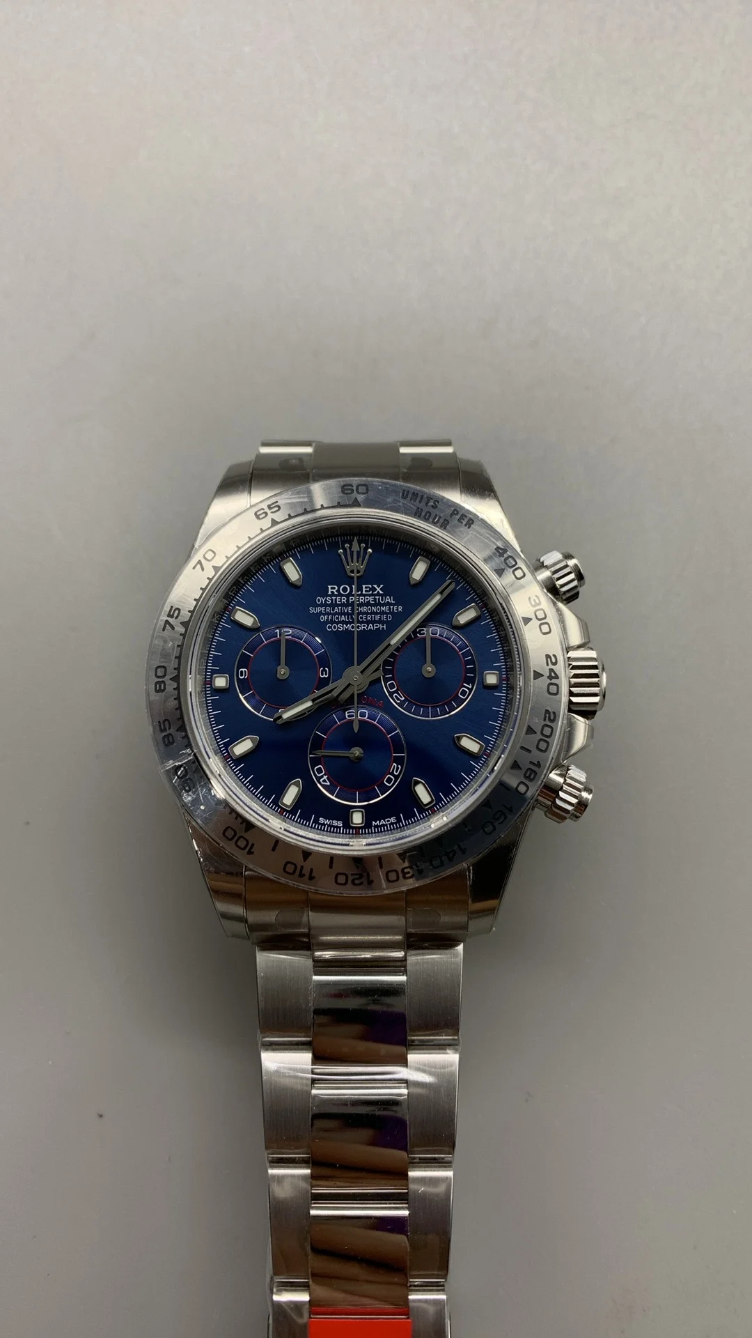 Rolex Daytona Platinum Blue Dial
