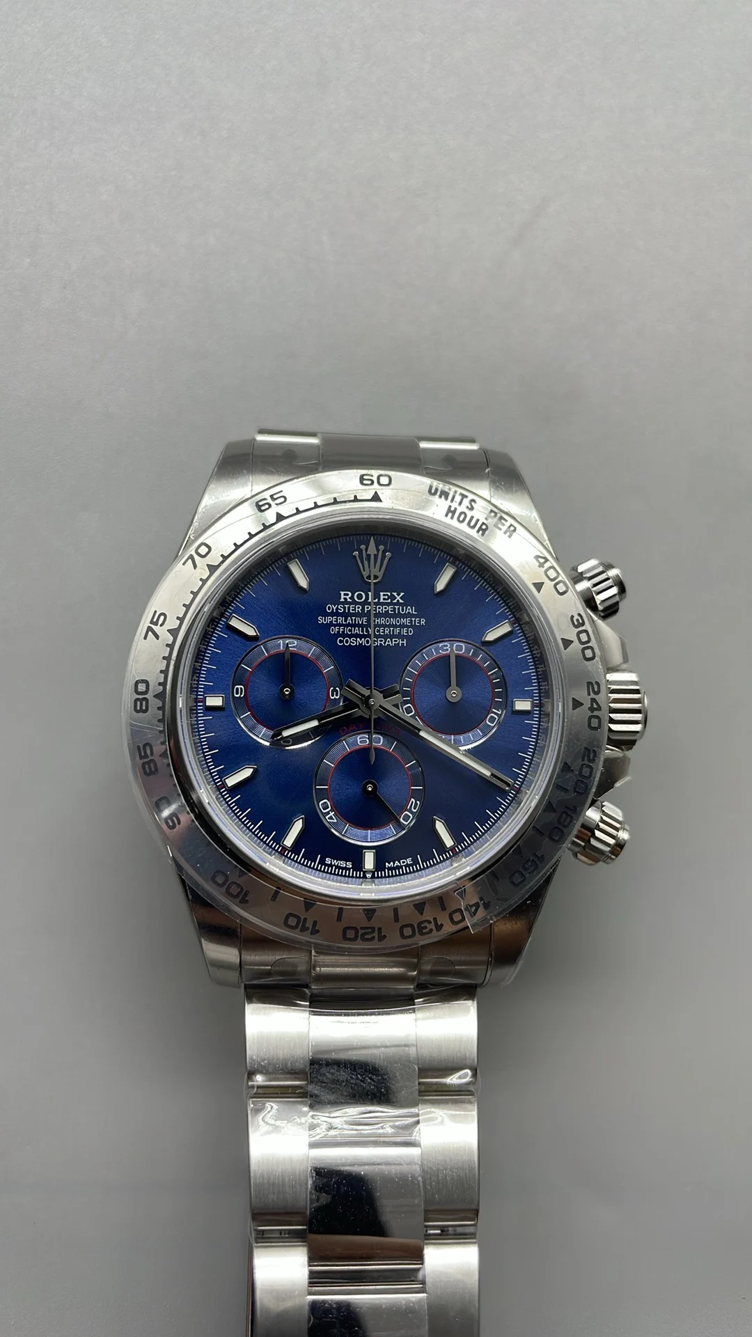 Rolex Daytona Platinum Blue Dial