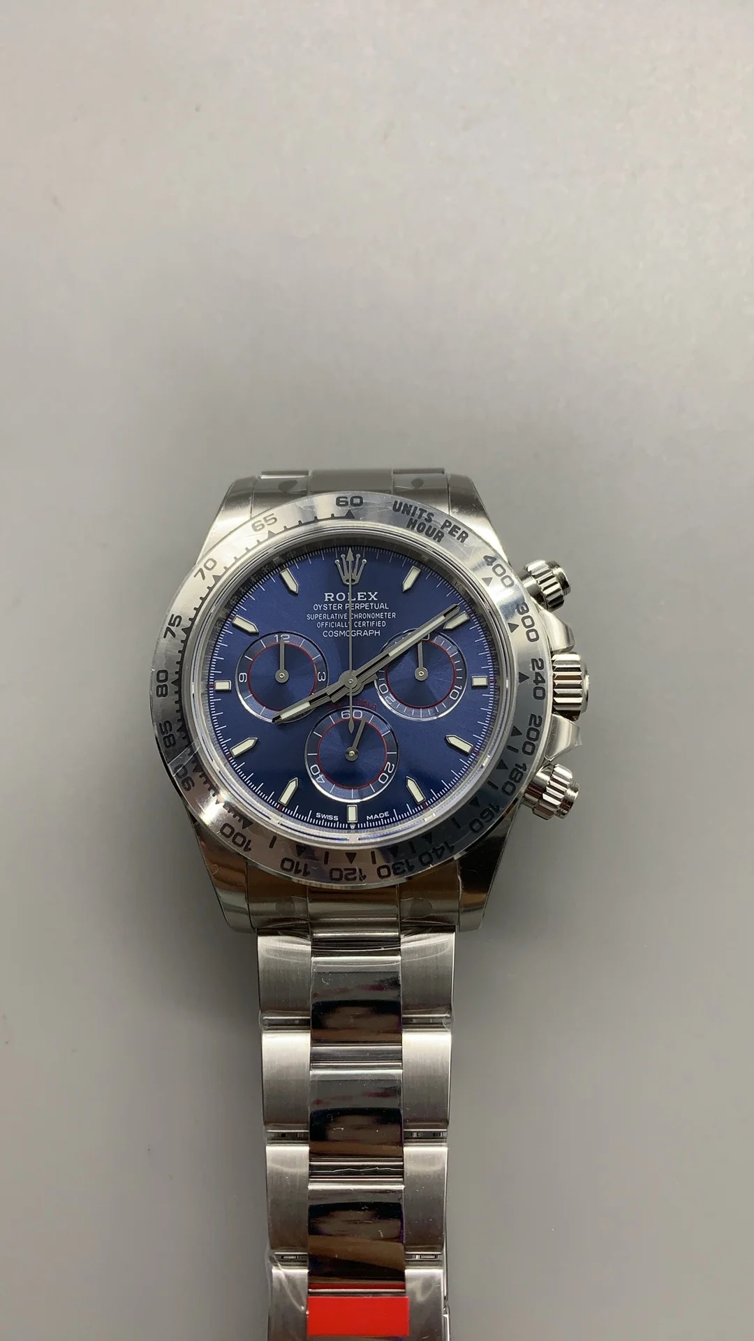 Rolex Daytona Platinum Blue Dial