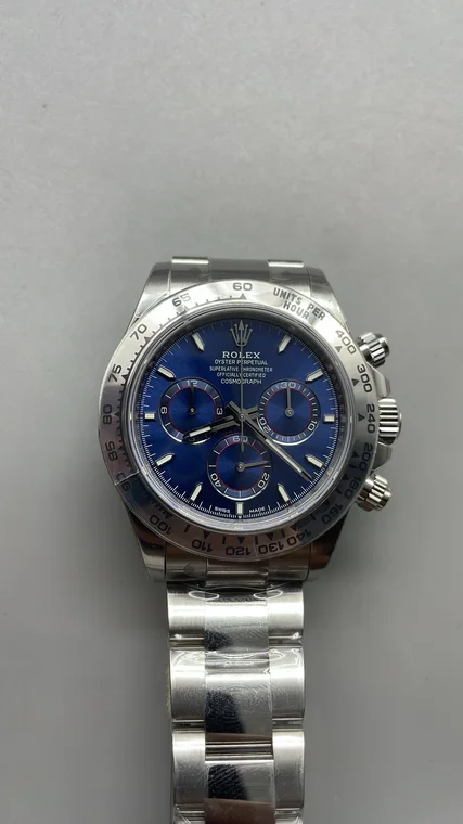 Rolex Daytona Platinum Blue Dial