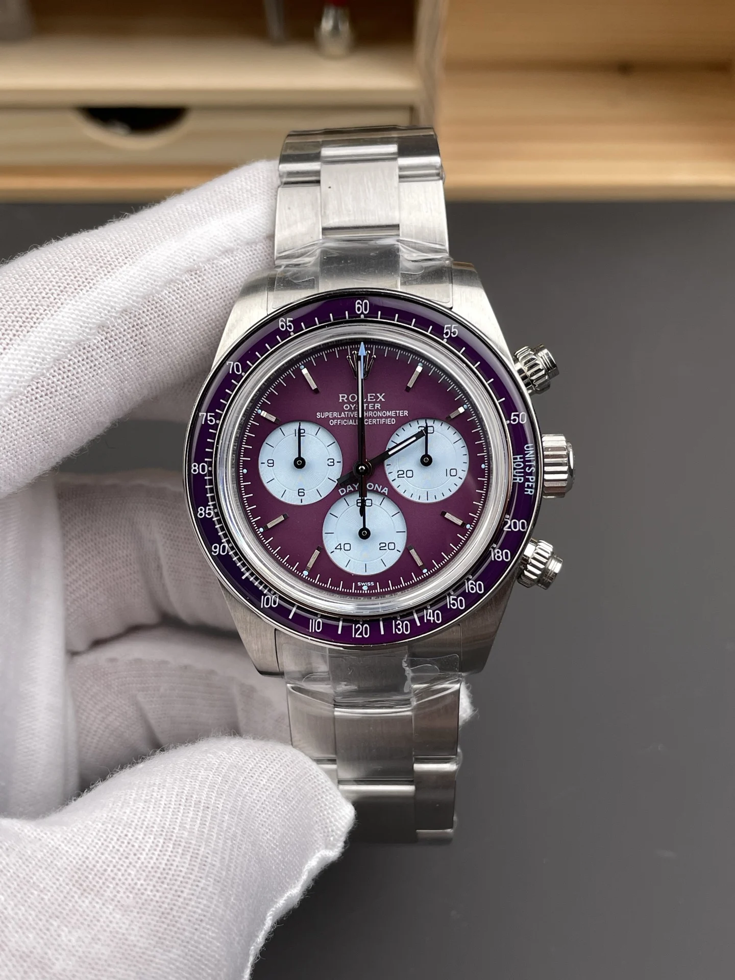 Rolex Daytona Purple Dial 40mm