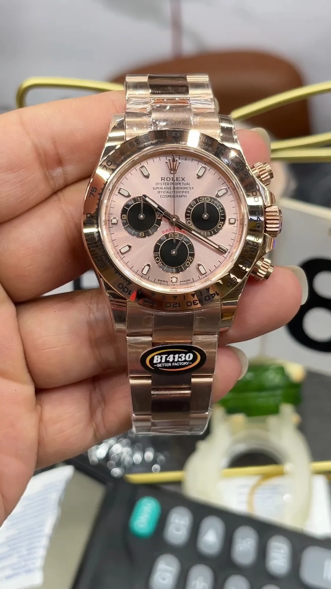Rolex Daytona Rose Gold 40mm