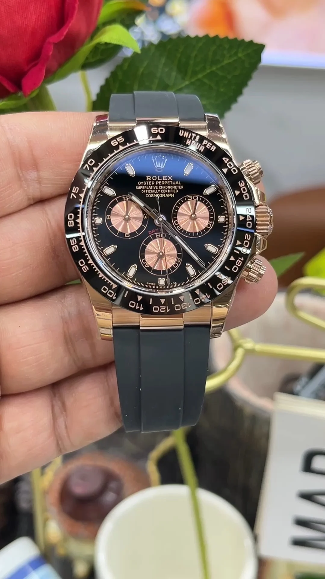 Rolex Daytona Rose Gold 40mm