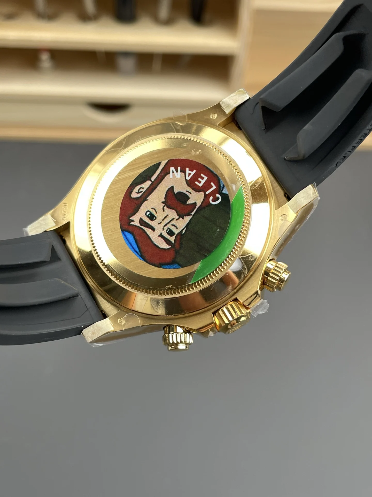 Rolex Daytona Shawn Yue 40mm — photographed off the sweep