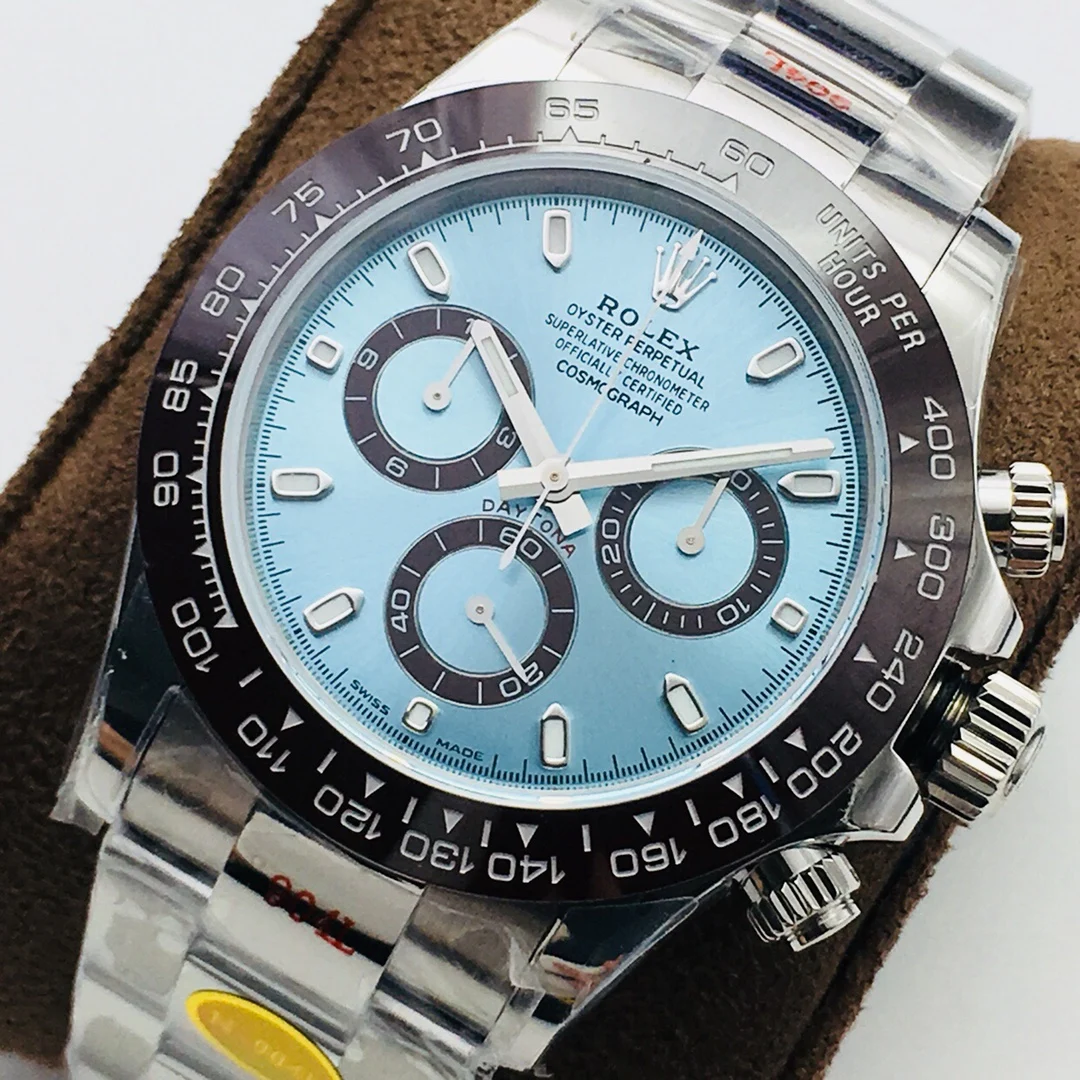 Rolex Daytona Steel — photographed off the sweep
