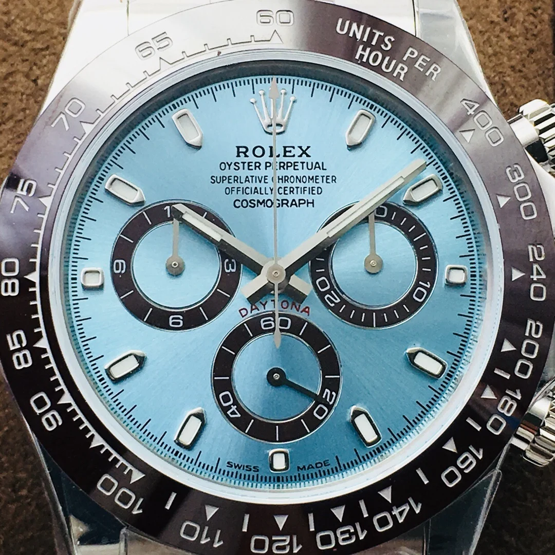 Rolex Daytona Steel — photographed off the sweep