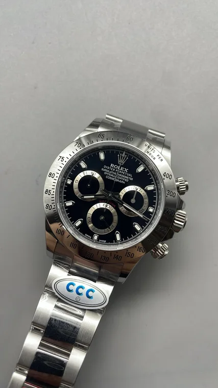 Rolex Daytona Steel Black Dial