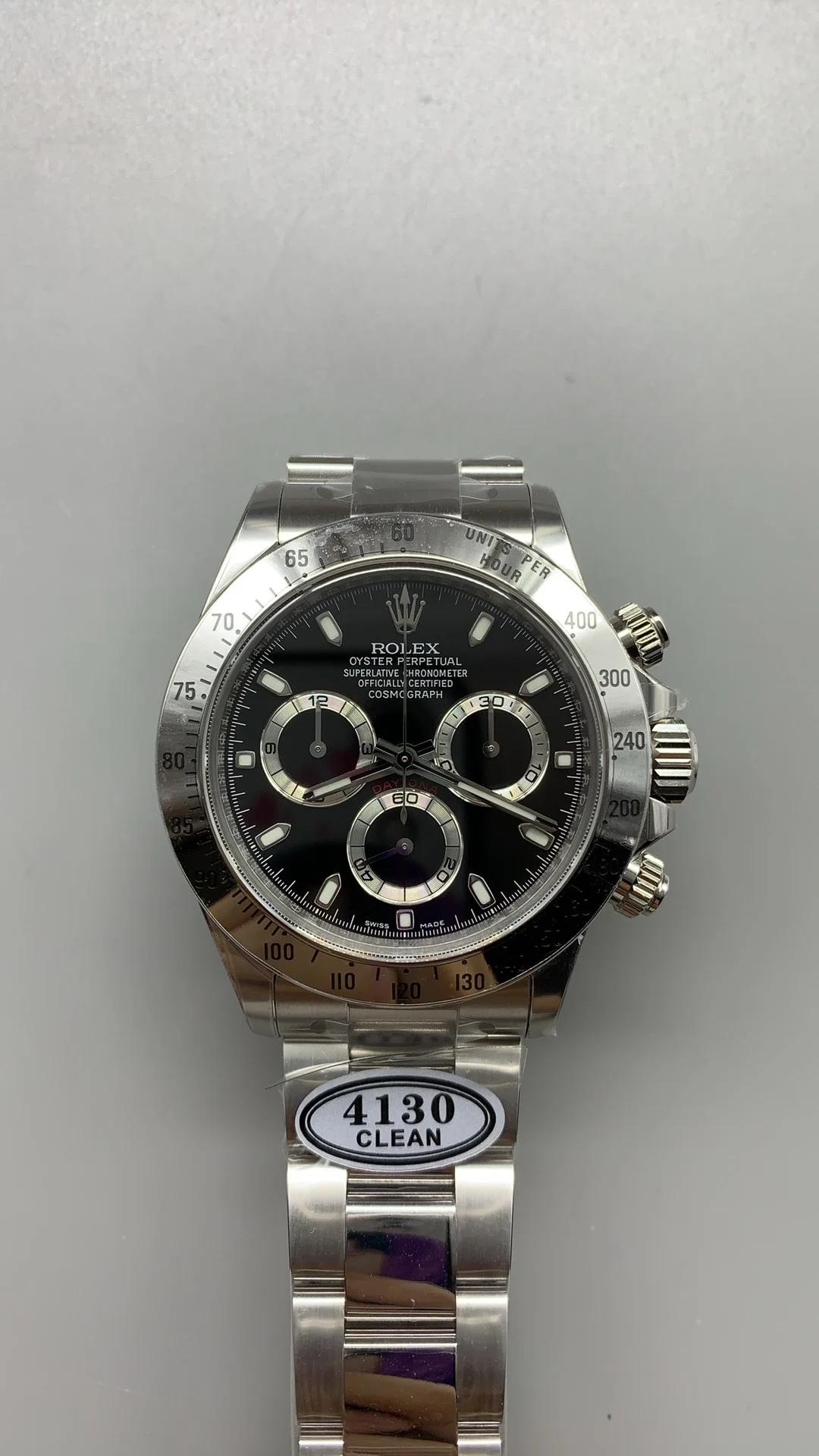 Rolex Daytona Steel Black Dial