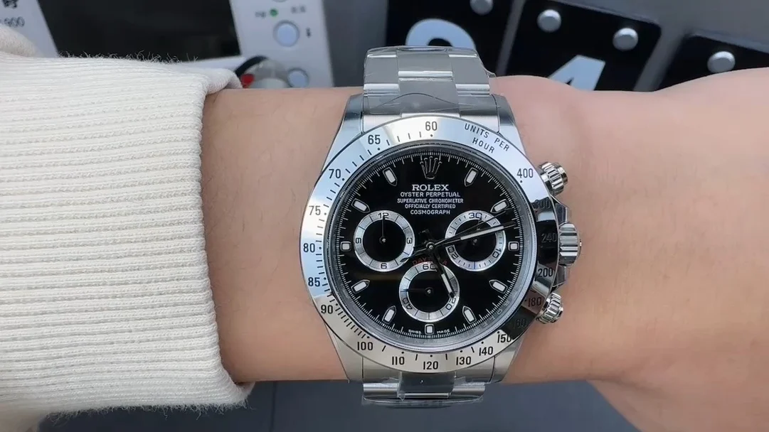 Rolex Daytona Steel Black Dial