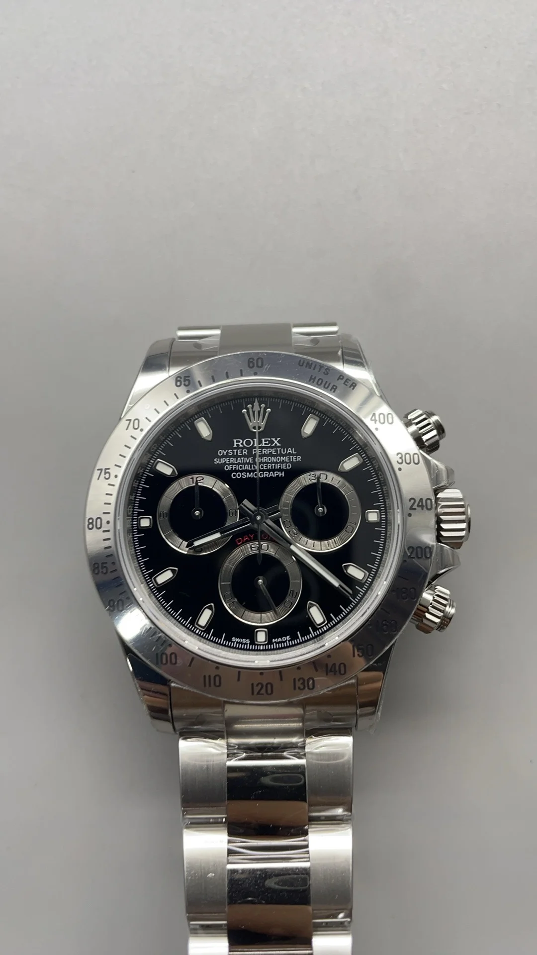 Rolex Daytona Steel Black Dial