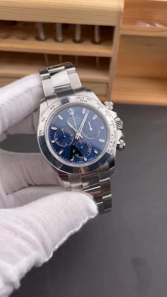 Rolex Daytona Steel Blue Dial 40mm