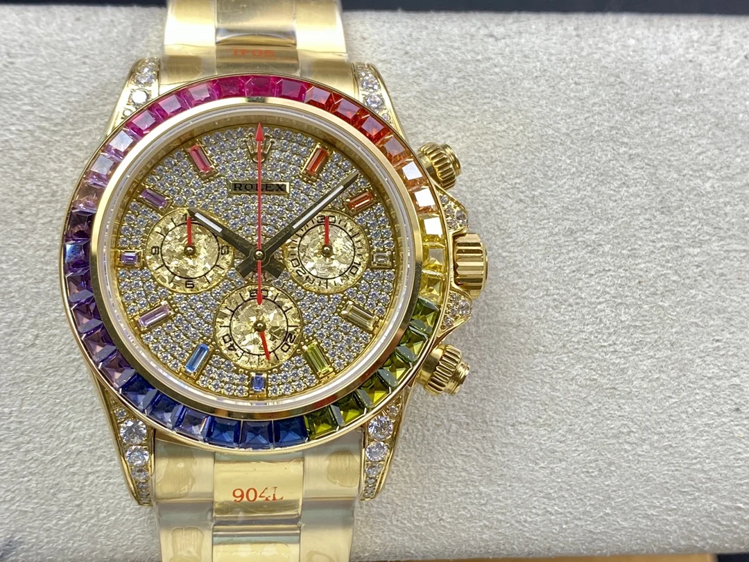 Rolex Daytona Steel Diamond-Set