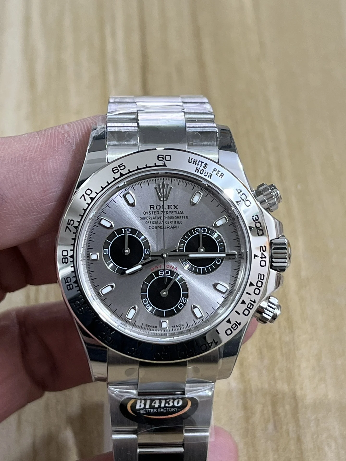 Rolex Daytona Steel Grey Dial