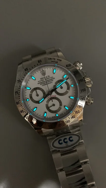 Rolex Daytona Steel White Dial