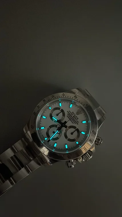 Rolex Daytona Steel White Dial