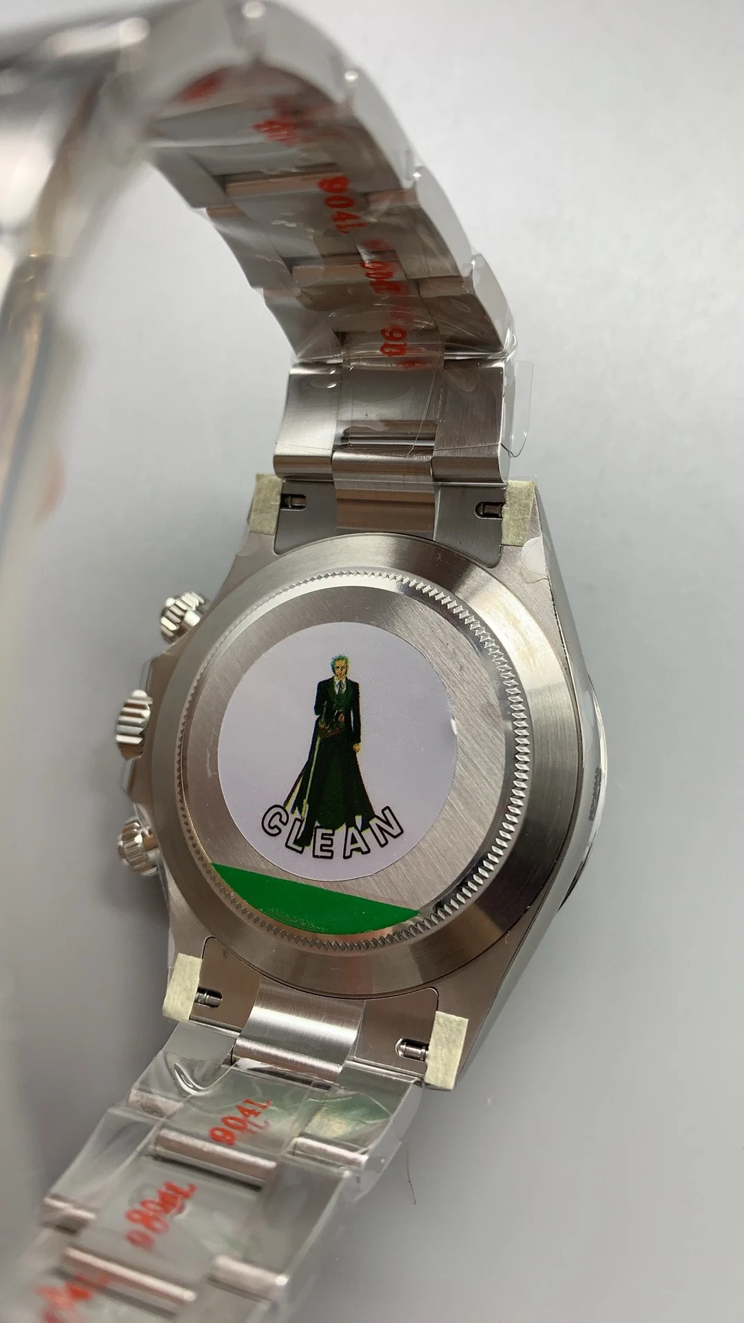 Rolex Daytona Steel White Dial — photographed off the sweep