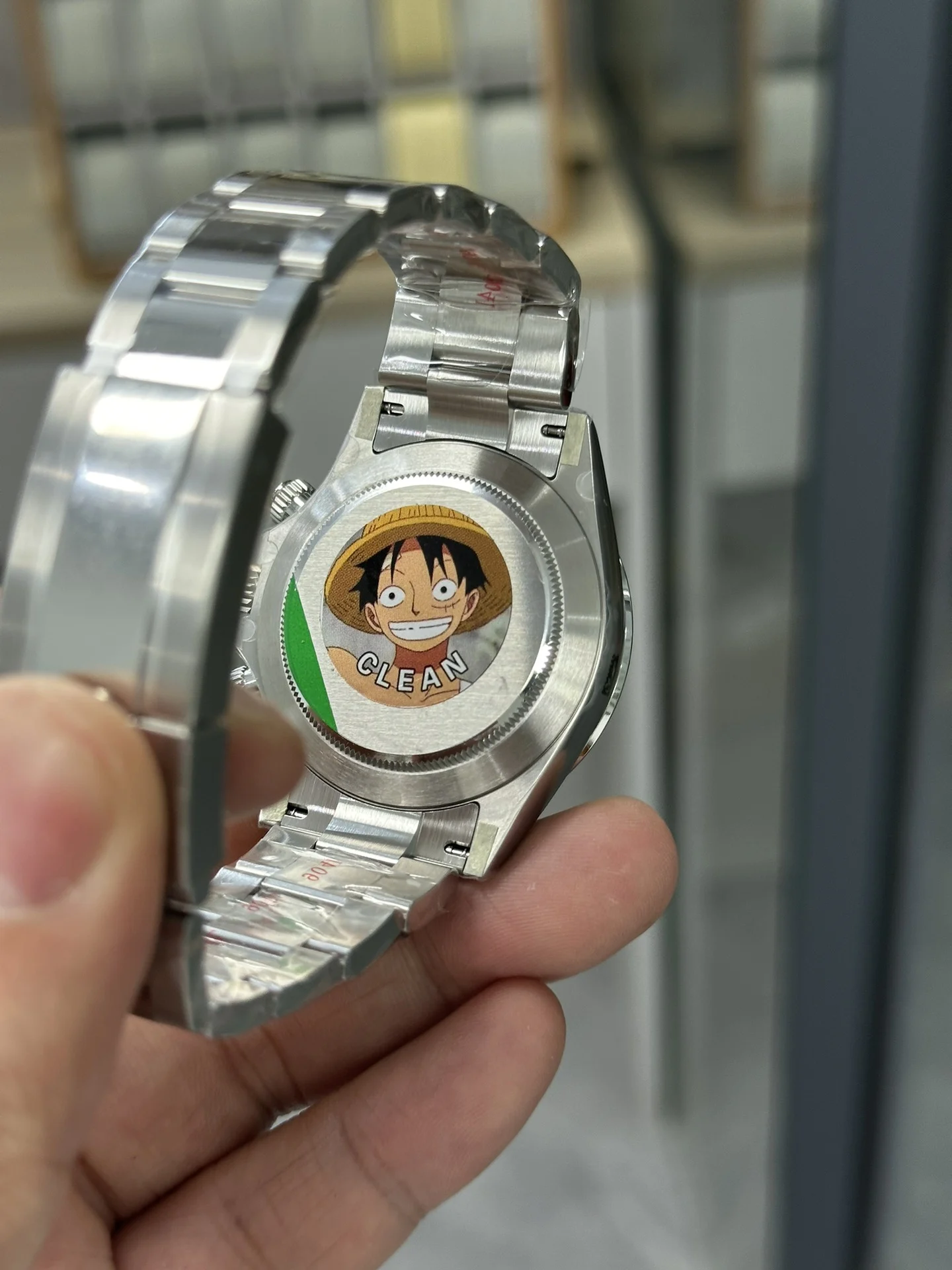 Rolex Daytona Steel White Dial — photographed off the sweep