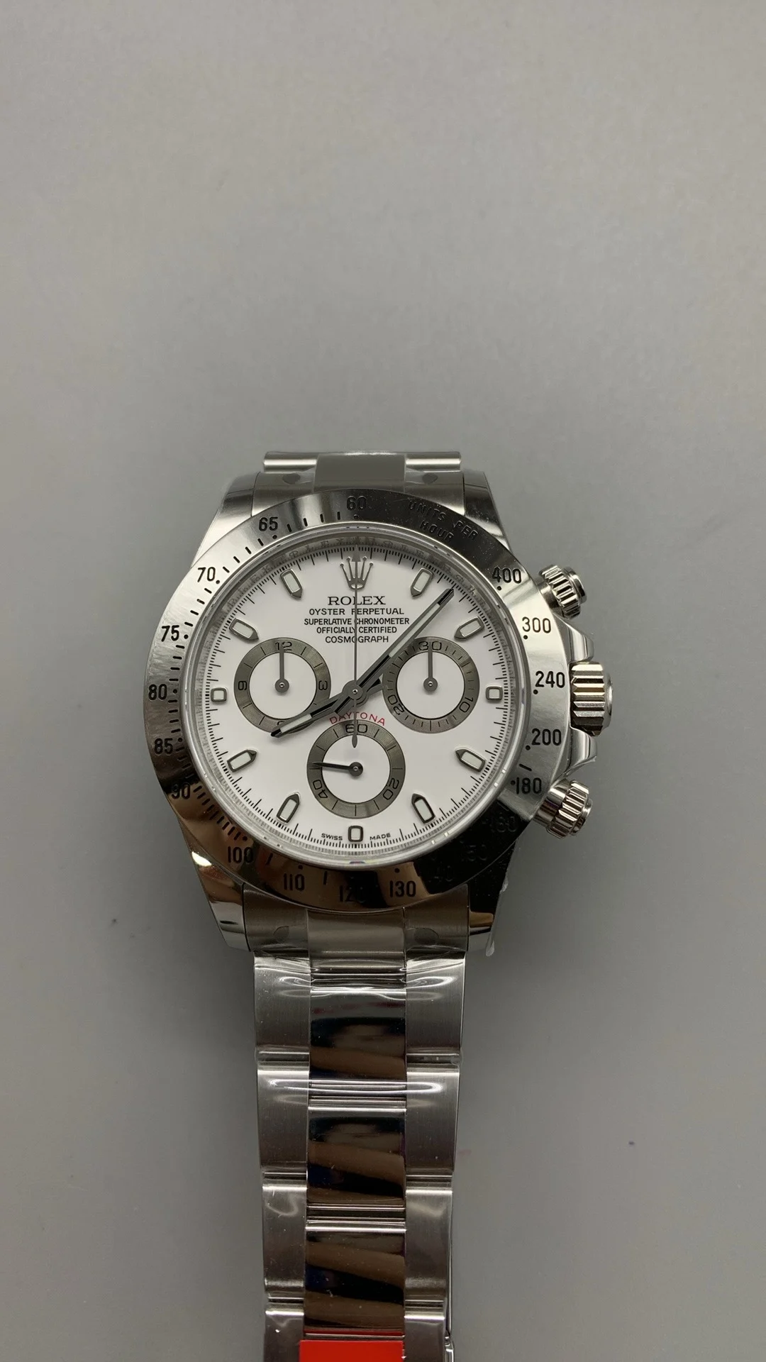 Rolex Daytona Steel White Dial