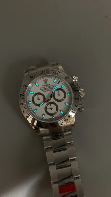 Rolex Daytona Steel White Dial
