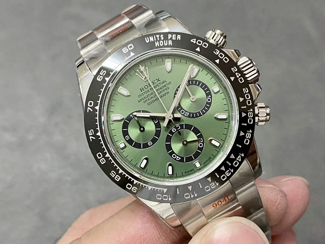 Rolex Daytona Steel — photographed off the sweep