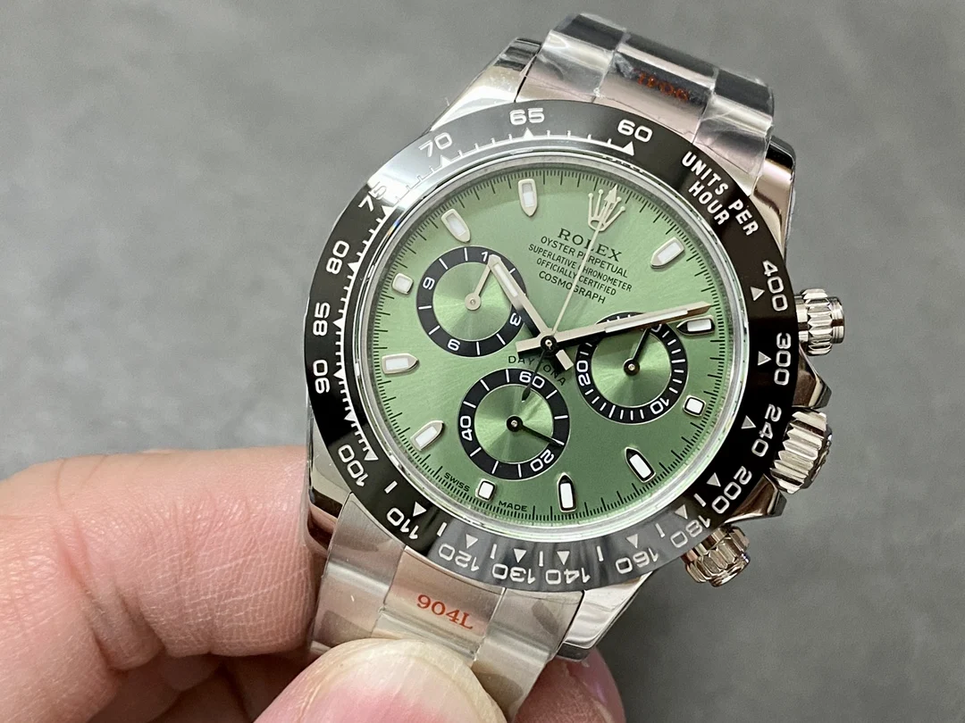 Rolex Daytona Steel — photographed off the sweep