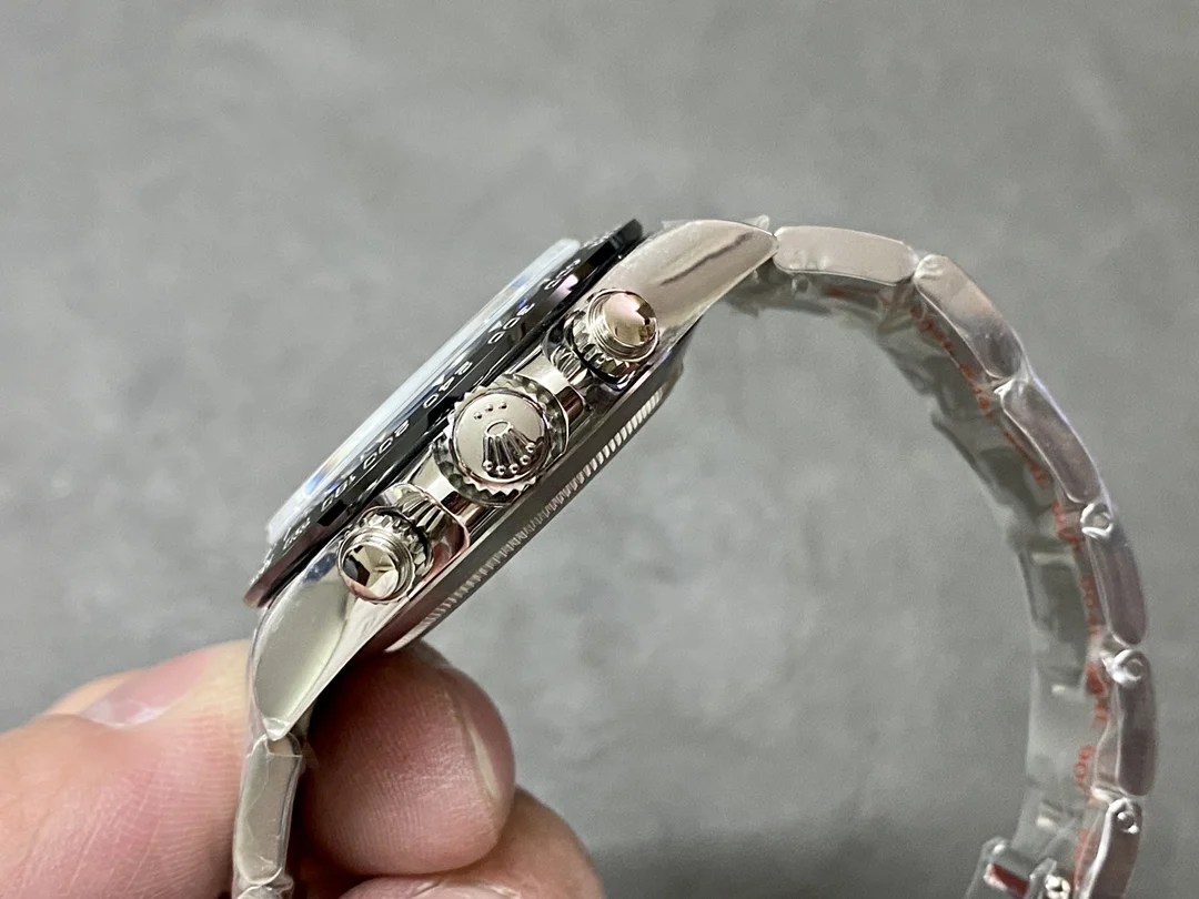 Rolex Daytona Steel — photographed off the sweep