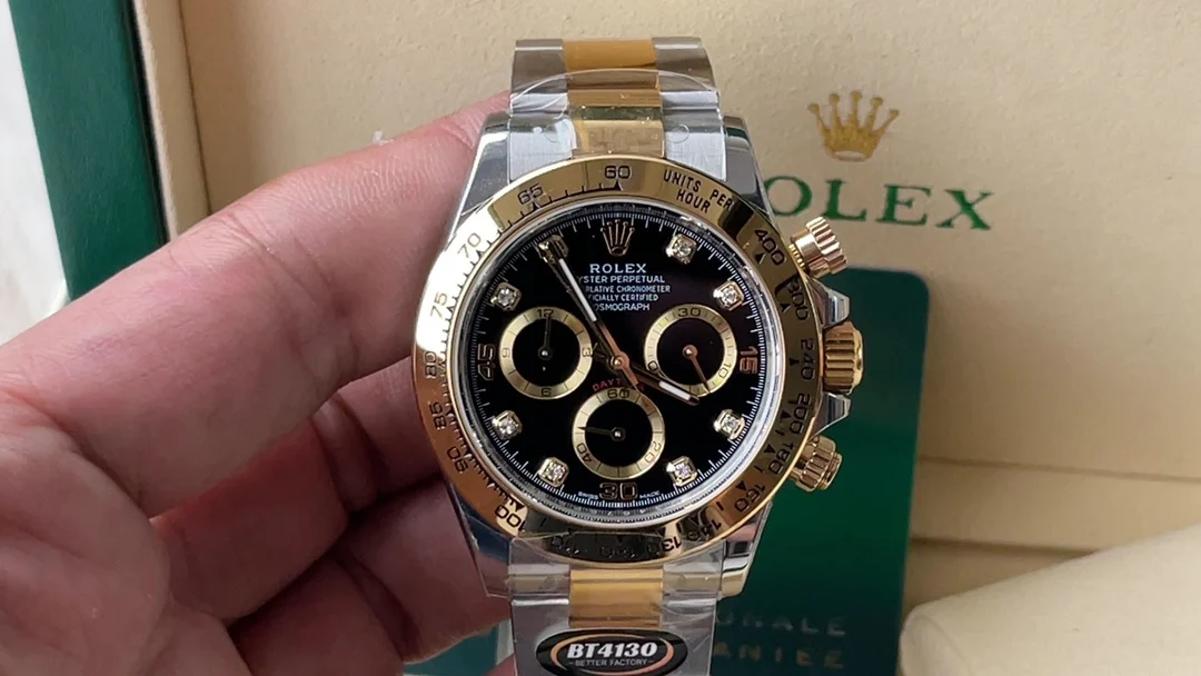 Rolex Daytona Two-Tone 116503 — photographed off the sweep