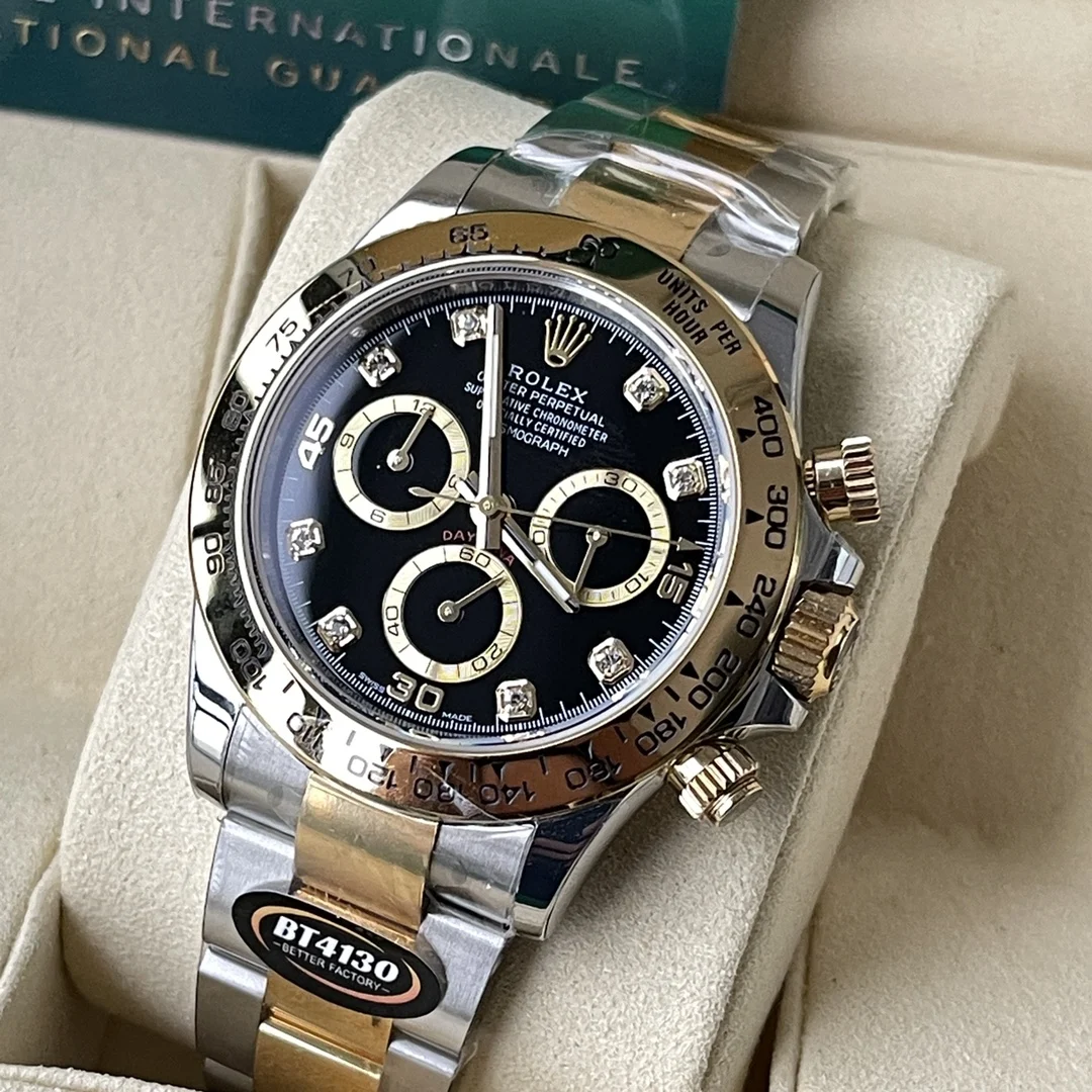 Rolex Daytona Two-Tone 116503 — photographed off the sweep