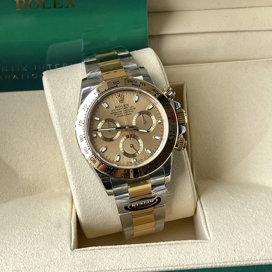 Rolex Daytona Two-Tone 116503 — photographed off the sweep
