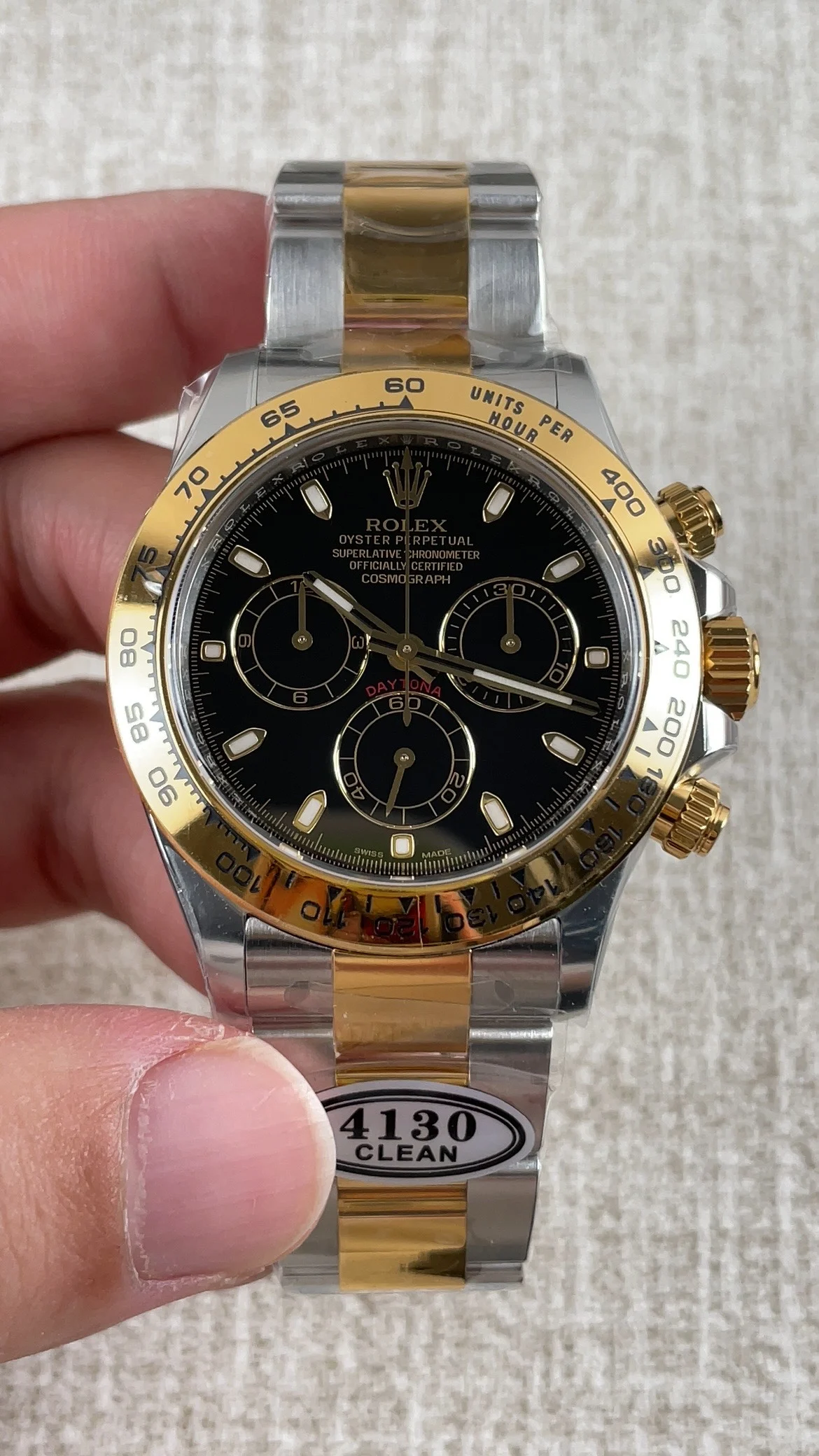 Rolex Daytona Two-Tone Black Dial