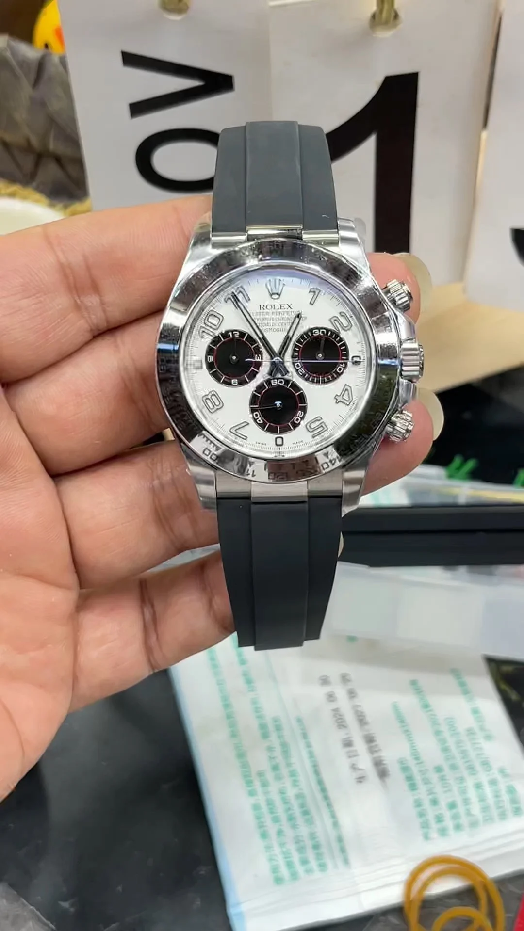 Rolex Daytona White Dial 40mm
