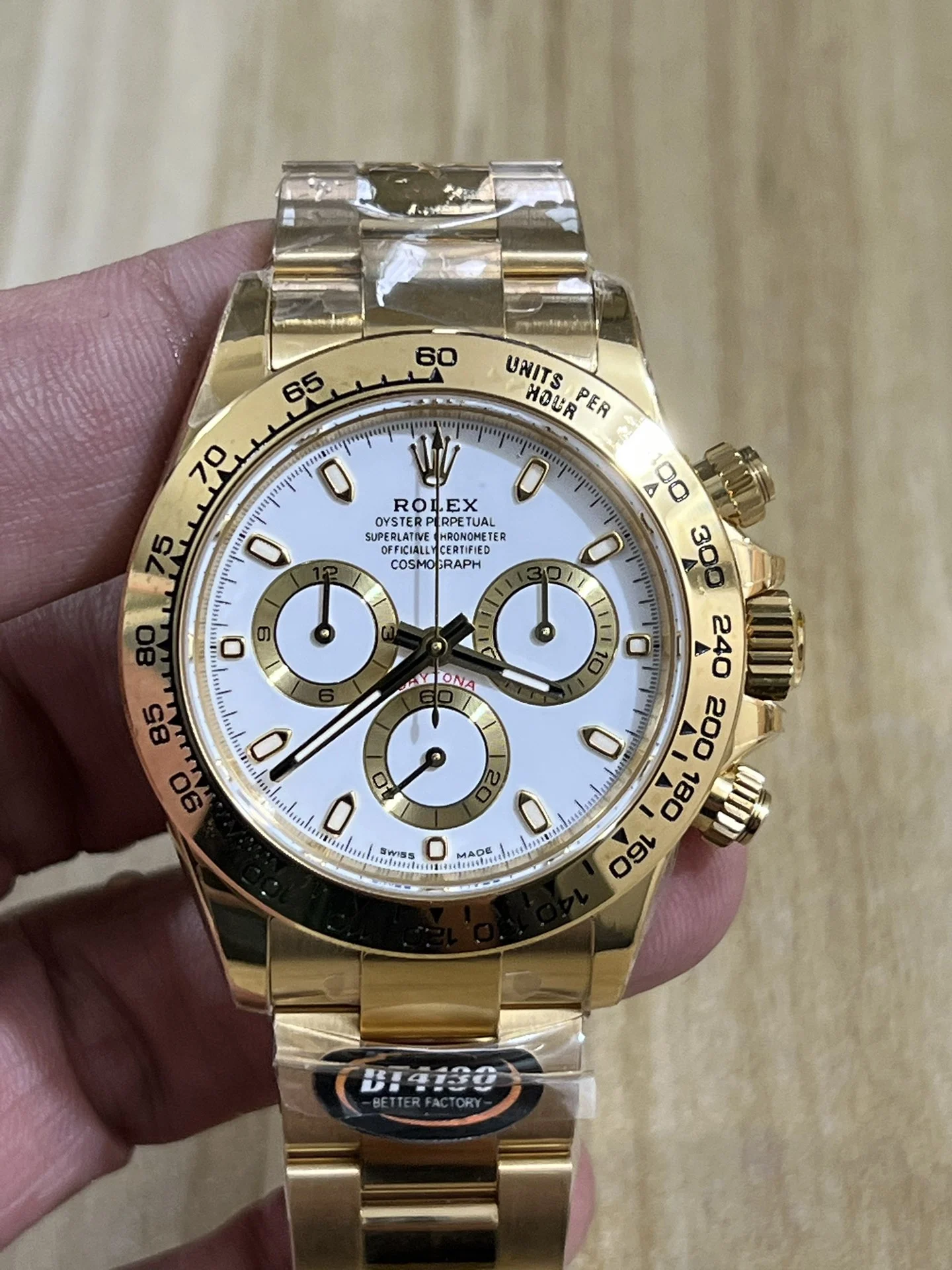 Rolex Daytona White Dial