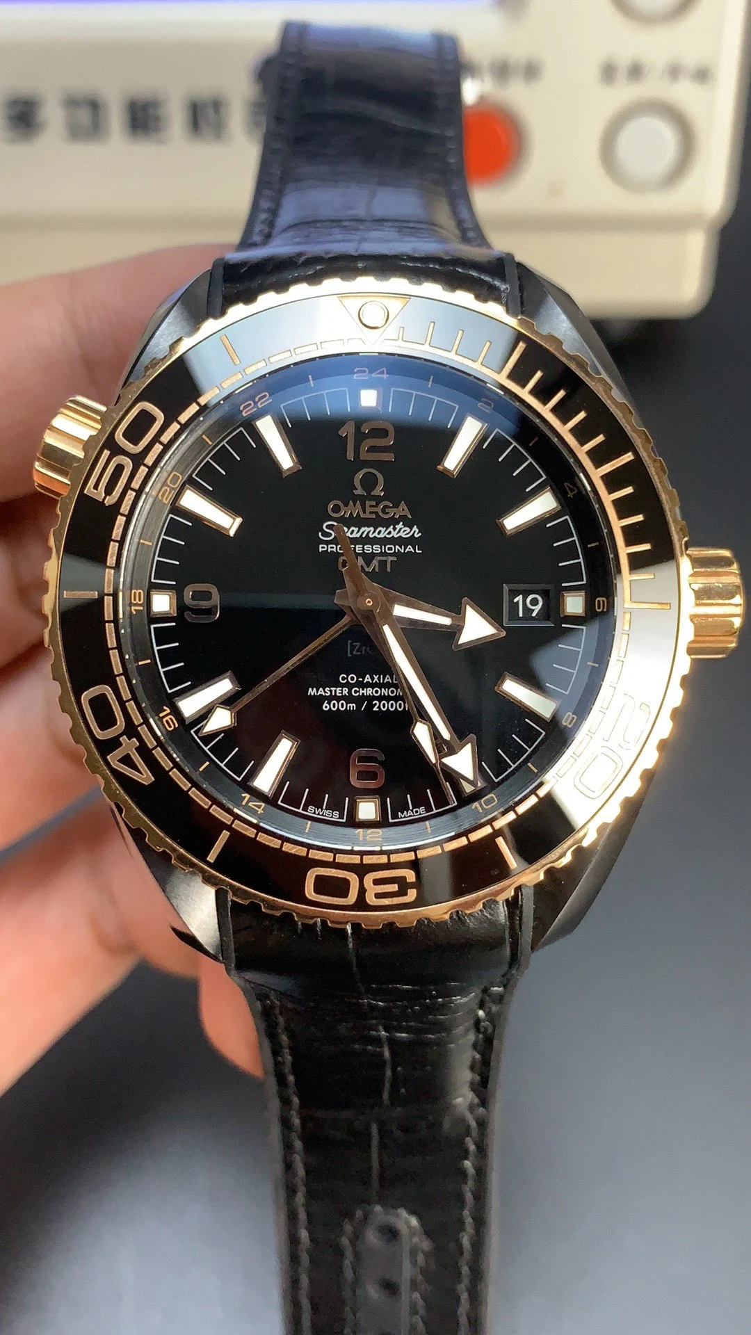 Rolex Deepsea Ceramic — photographed off the sweep