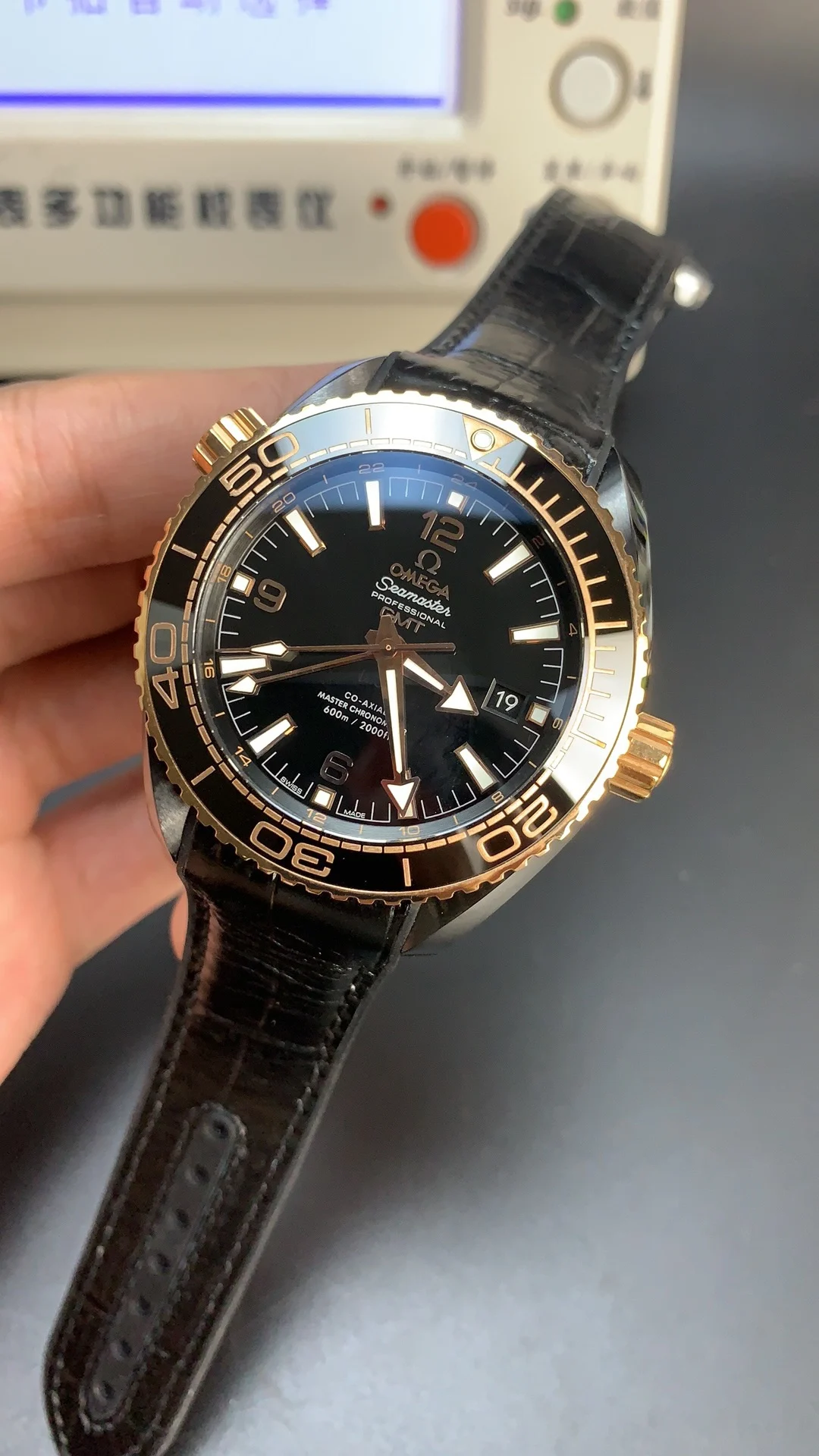 Rolex Deepsea Ceramic — photographed off the sweep