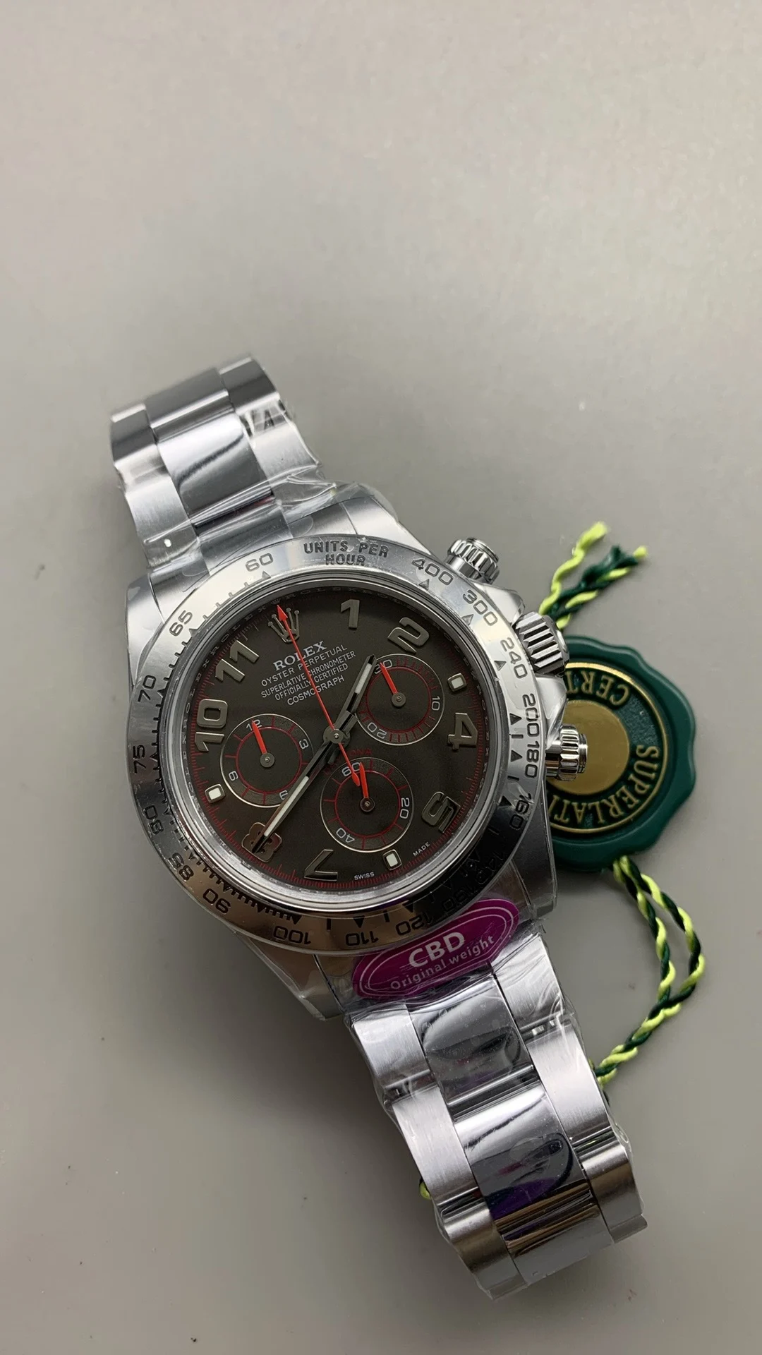 Rolex Disney — photographed off the sweep