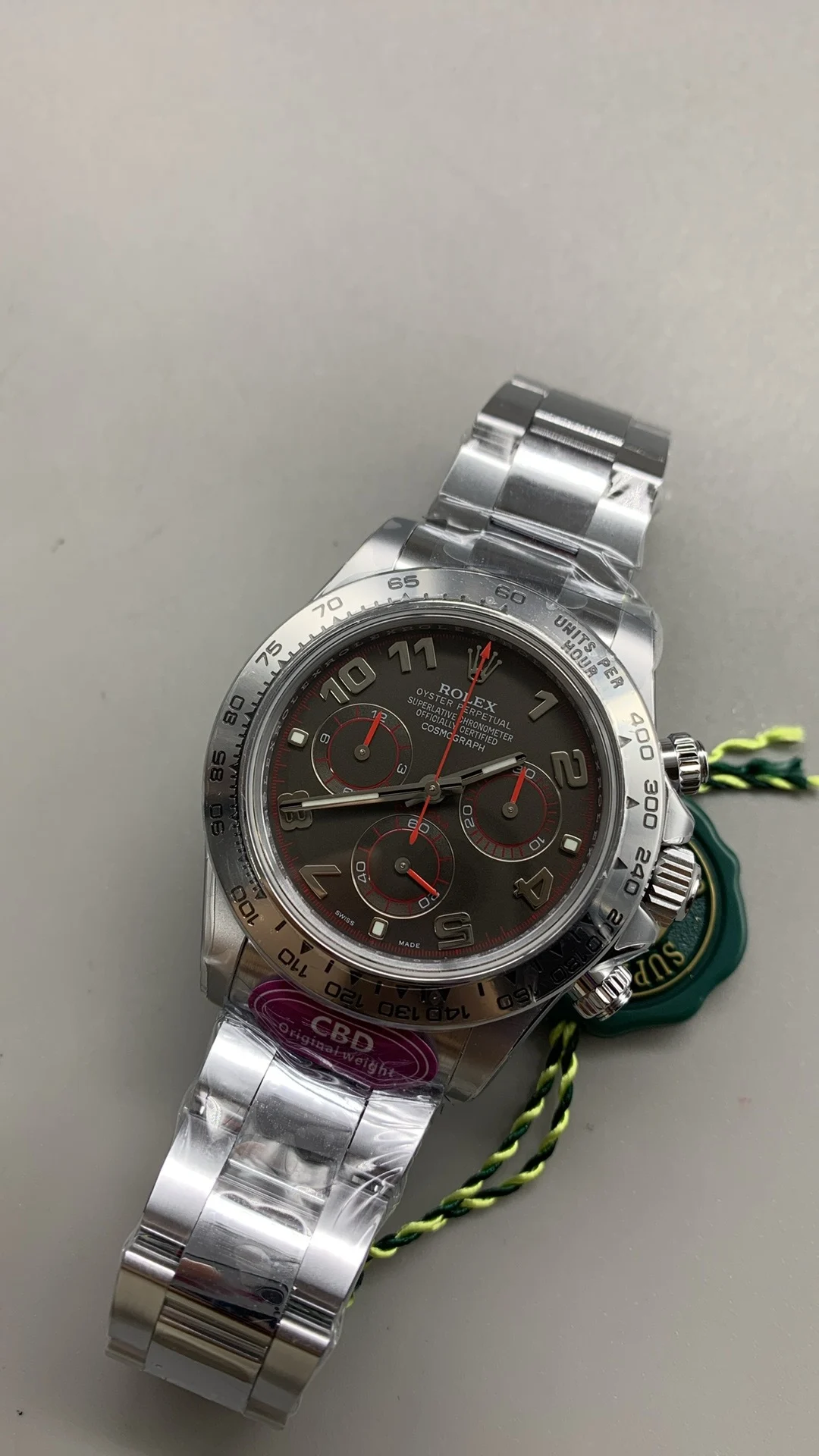 Rolex Disney — photographed off the sweep