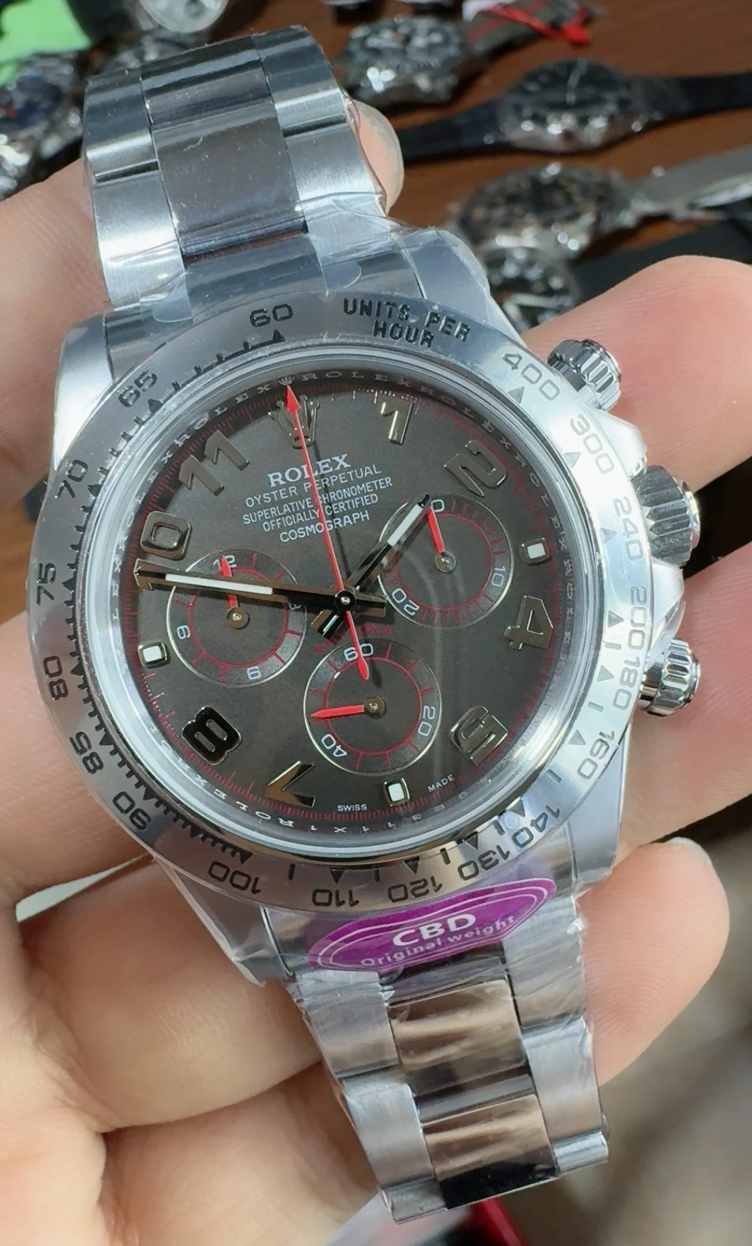 Rolex Disney — photographed off the sweep