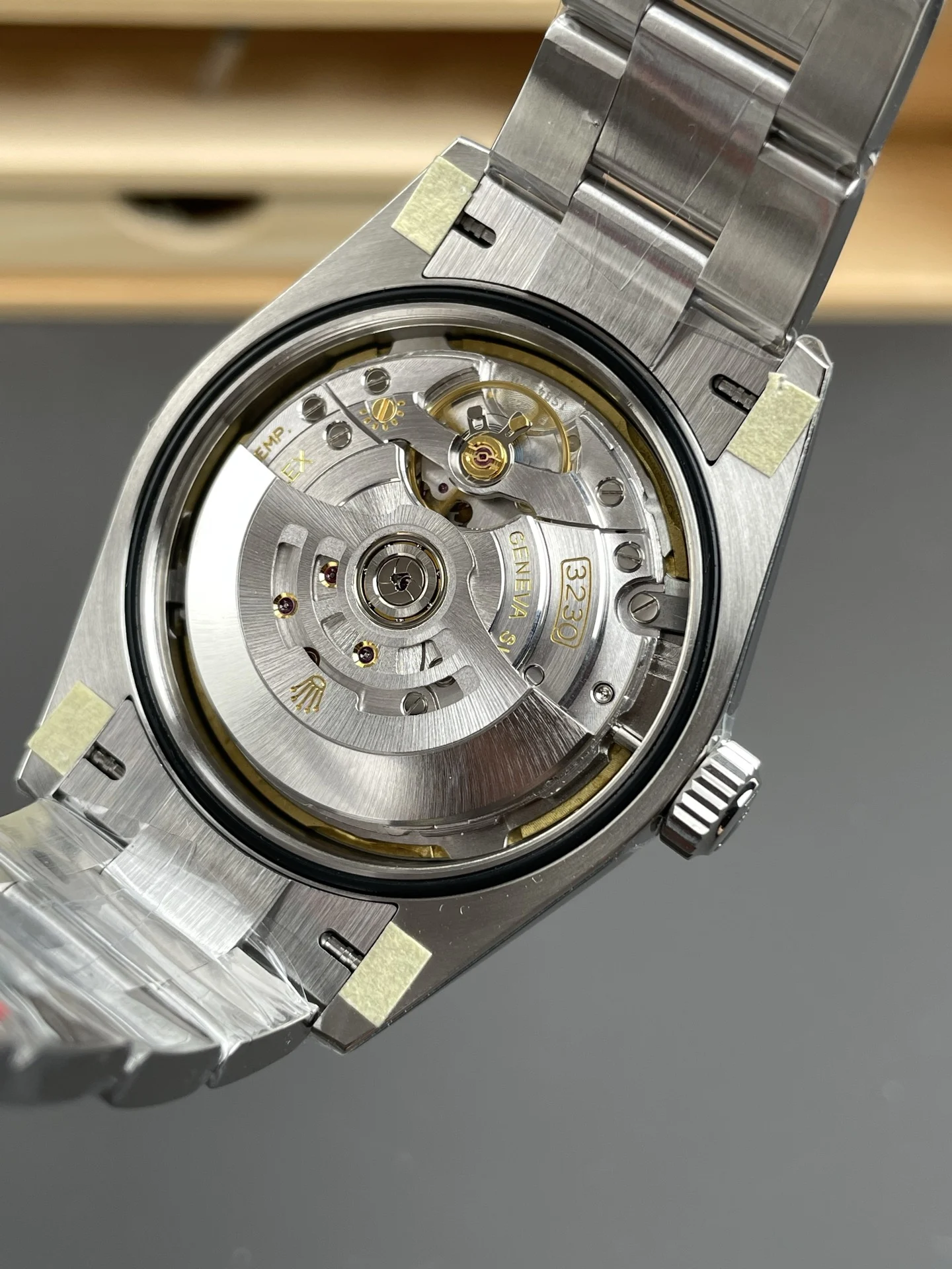 Rolex Explorer 40mm — photographed off the sweep