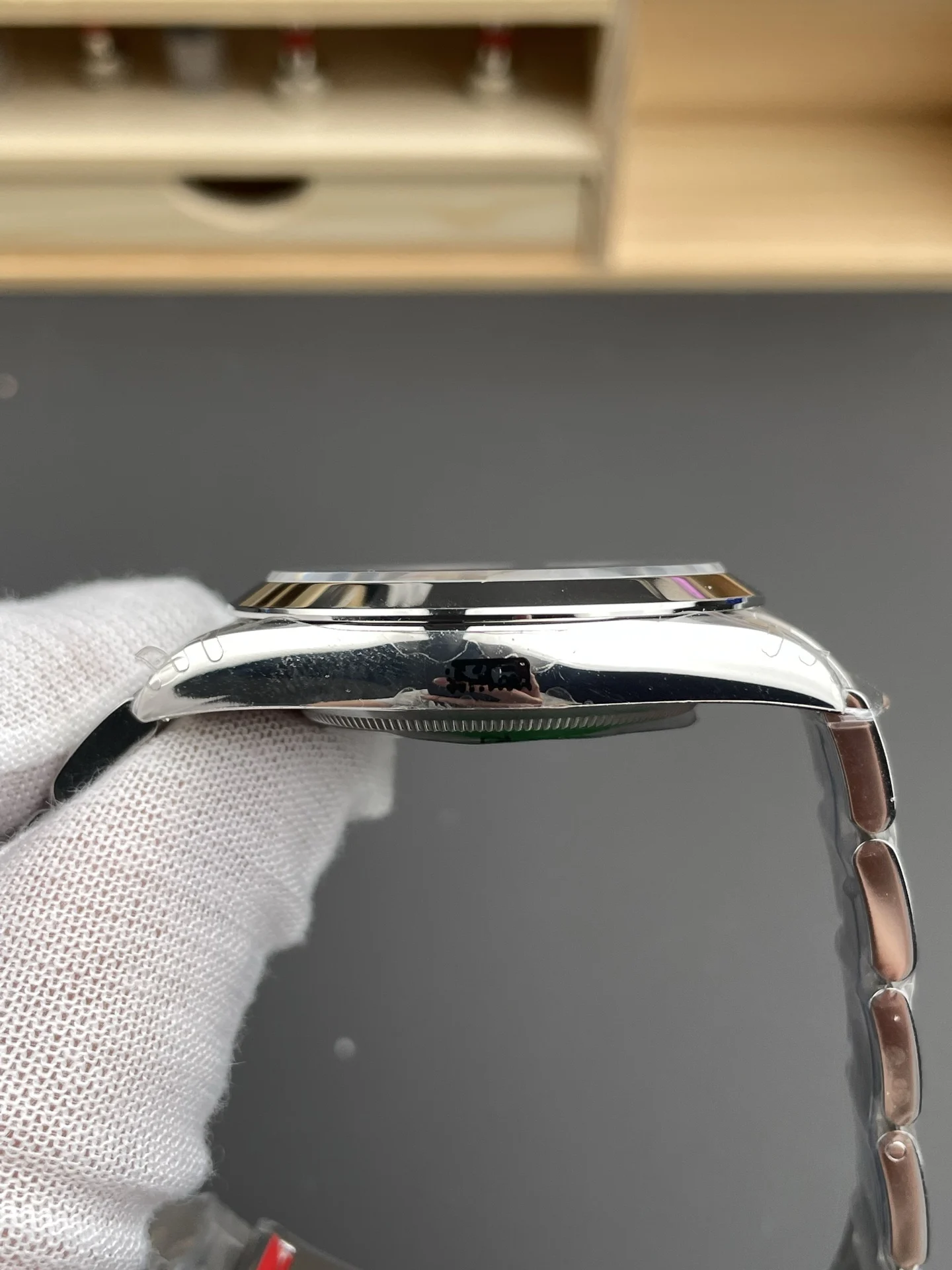 Rolex Explorer 40mm — photographed off the sweep